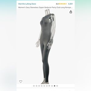 Grey Bodycon Romper